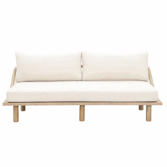 Liberta - Maison SIESTA Καναπές Κρεβάτι Φυσικό/Cream 180x80x59cm 22-0276 Liberta - Maison SIESTA Kanapes Krebati Fusiko/Cream 180x80x59cm 22-0276