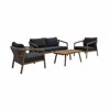 Liberta - Maison MADERA Set Saloniou Exoterikou Xorou Fusiko/Ggri 22-0291