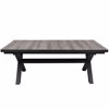 Liberta - Maison SORPRESA Trapezi Ggri Skouro Epekteinomeno 202x101x77cm 22-0293