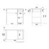 Liberta - Maison ADORNO Gafeio Sonoma 90x50x74.5cm 24-0386