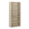 Liberta - Maison LINES Bibliothiki Sonoma me 4 Rafia 79x29x180cm 24-0526