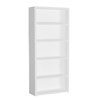 Liberta - Maison LINES Bibliothiki Lefki me 4 Rafia 79x29x180cm 24-0531