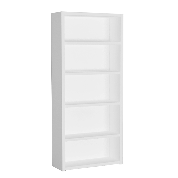 Liberta - Maison LINES Bibliothiki Lefki me 4 Rafia 79x29x180cm 24-0531