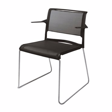 Liberta - Maison GUEST Καρέκλα Μαύρη 59x60x77.5cm 25-0317