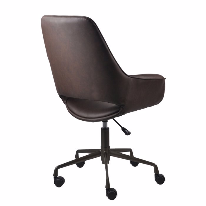 Liberta - Maison MINIMAL Καρέκλα Γραφείου Καφέ 65.5x64.5x106cm 25-0716 Liberta - Maison MINIMAL Karekla Gafeiou Kafe 65.5x64.5x106cm 25-0716