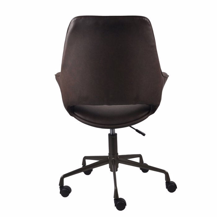 Liberta - Maison MINIMAL Καρέκλα Γραφείου Καφέ 65.5x64.5x106cm 25-0716 Liberta - Maison MINIMAL Karekla Gafeiou Kafe 65.5x64.5x106cm 25-0716