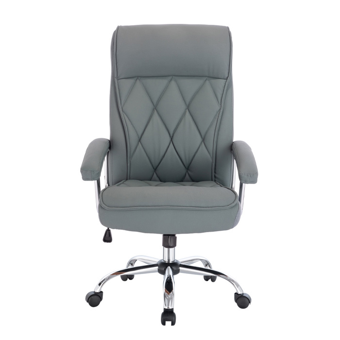 Liberta - Maison COMFY Καρέκλα Γραφείου Μπλε/Χρώμιο 66.5x67.5x120cm 25-0734 Liberta - Maison COMFY Karekla Gafeiou Ble/Xromio 66.5x67.5x120cm 25-0734