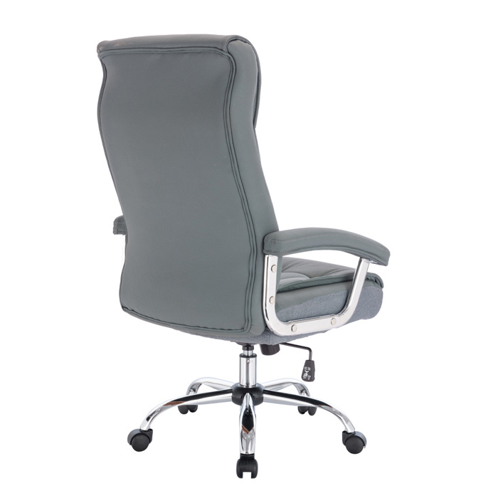 Liberta - Maison COMFY Καρέκλα Γραφείου Μπλε/Χρώμιο 66.5x67.5x120cm 25-0734 Liberta - Maison COMFY Karekla Gafeiou Ble/Xromio 66.5x67.5x120cm 25-0734