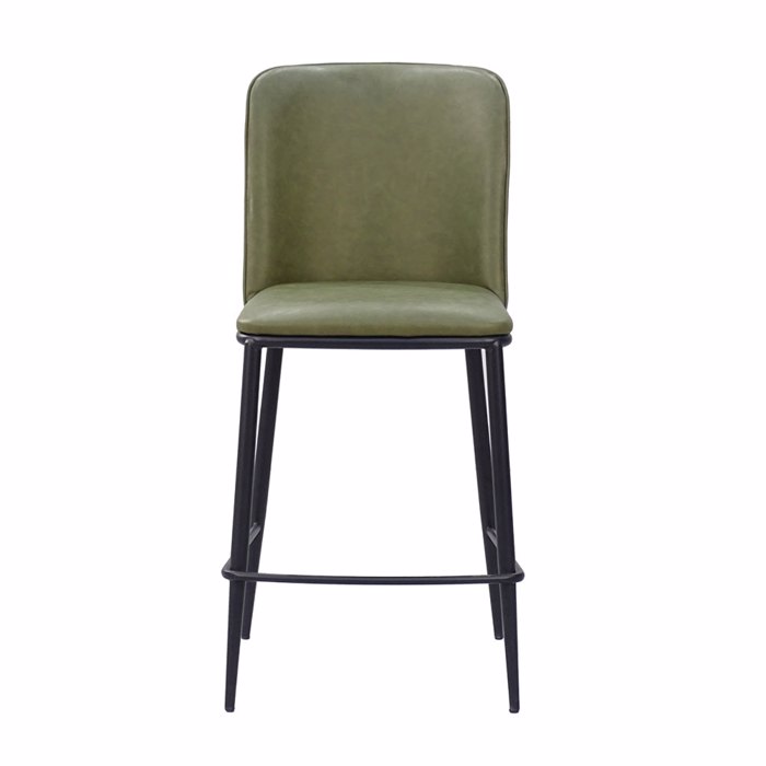 Liberta - Maison COUTURE Σκαμπό Bar Λαδί 45.5x53.58x99cm 26-0052 Liberta - Maison COUTURE Skampo Bar Ladi 45.5x53.58x99cm 26-0052