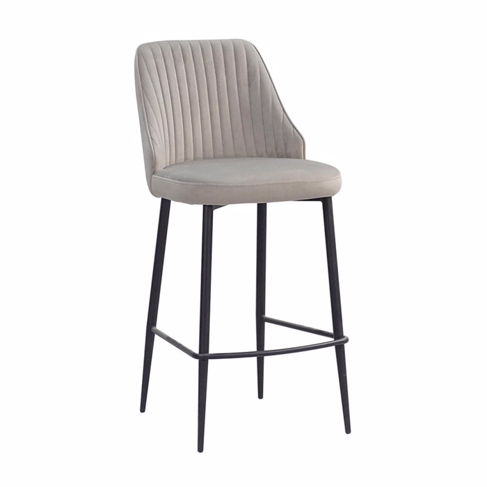 Liberta - Maison KING Σκαμπό Bar Beige 44x53x95cm 26-0057 Liberta - Maison KING Skampo Bar Beige 44x53x95cm 26-0057