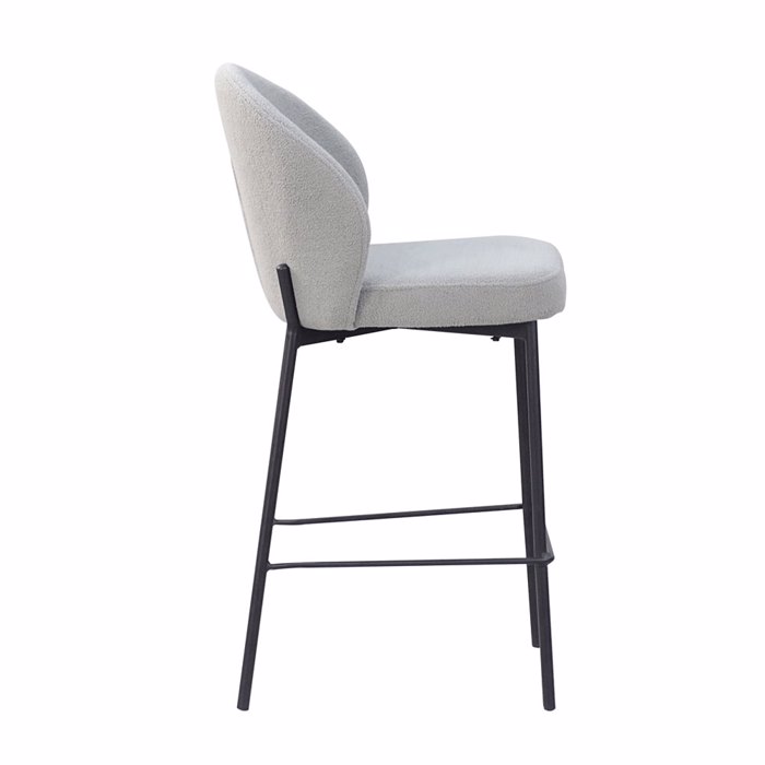 Liberta - Maison LUNE Σκαμπό Bar Γκρι 48x53.5x95.5cm 26-0059 Liberta - Maison LUNE Skampo Bar Ggri 48x53.5x95.5cm 26-0059
