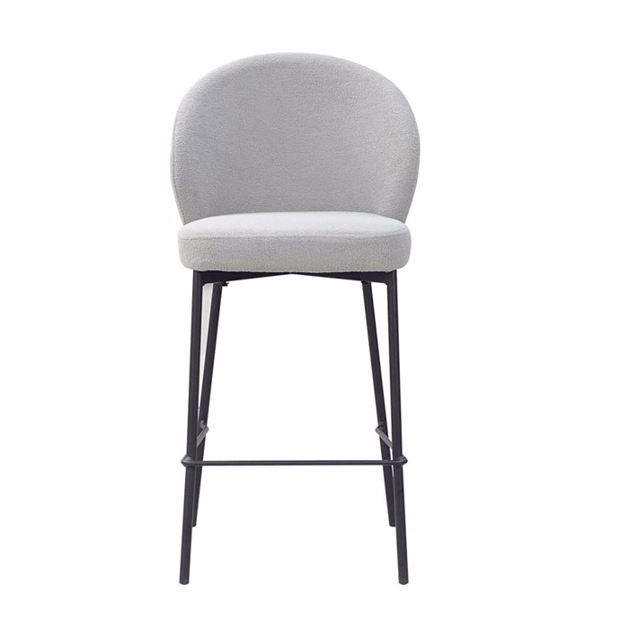 Liberta - Maison LUNE Σκαμπό Bar Γκρι 48x53.5x95.5cm 26-0059 Liberta - Maison LUNE Skampo Bar Ggri 48x53.5x95.5cm 26-0059