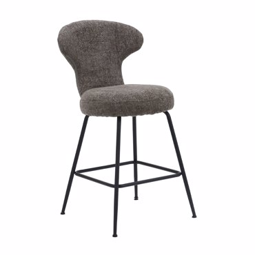 Liberta - Maison FUNGO Σκαμπό Bar Γκρι 51x55x97cm 26-0076