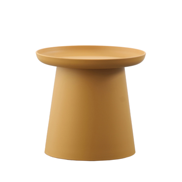 Liberta - Maison TECH Coffee Table Μουσταρδί Φ50x46.5cm 27-0187