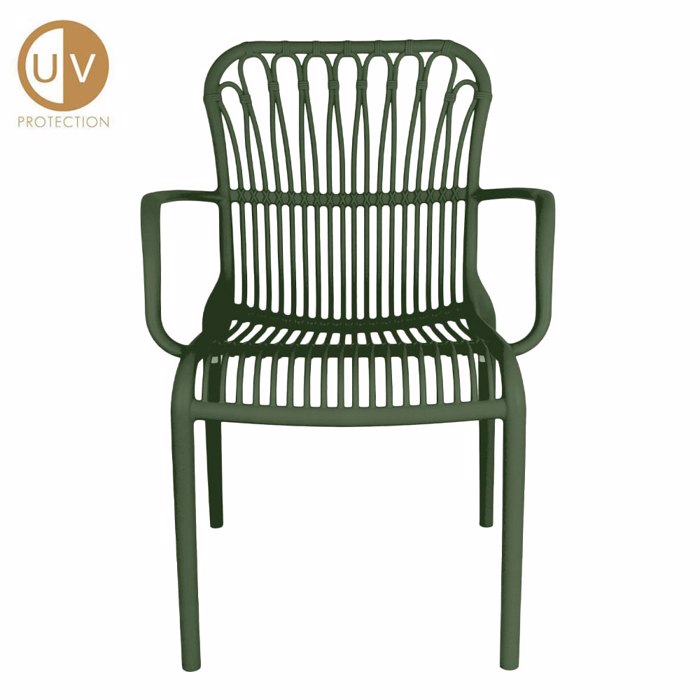 Liberta - Maison JAKARTA Poluthrona Skoura Prasini 61x65x87cm 27-0253