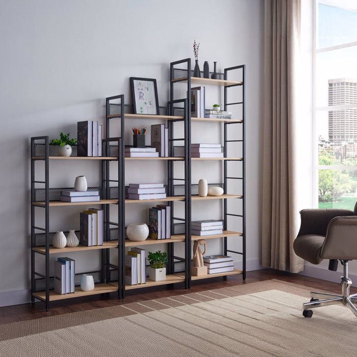 Liberta - Maison NEST Bibliothiki Fusiki/Mavri 60x28x154cm 28-0314