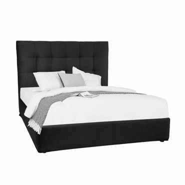 Liberta - Maison 7DAYS Κρεβάτι Μαύρο TEXAS27 161x207x122cm (Για Στρώμα 160x200cm) 40-0012