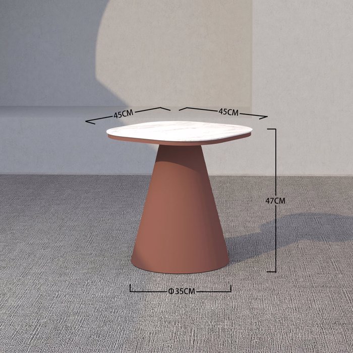 Liberta - Maison TORRE Set Saloni Exoterikou Xorou Terracotta 198x81x66cm 49-0007