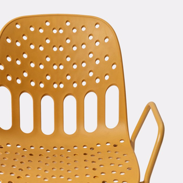 Liberta - Maison LIDO Karekla Moustardi 57x55.5x80cm 53-0010