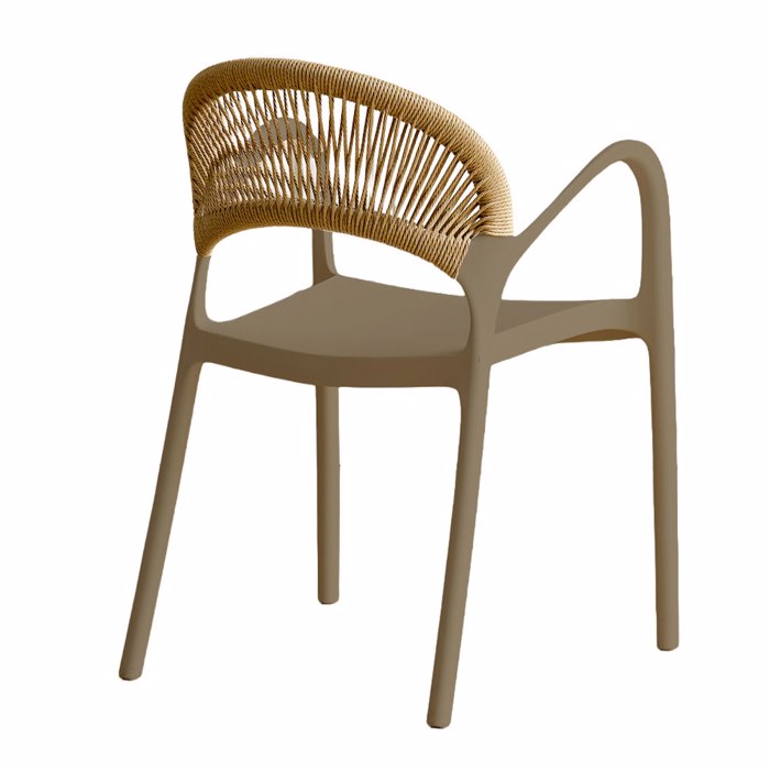 Liberta-Maison Arcus Karekla Mocca Fusiko 57x56x83cm 53-0073