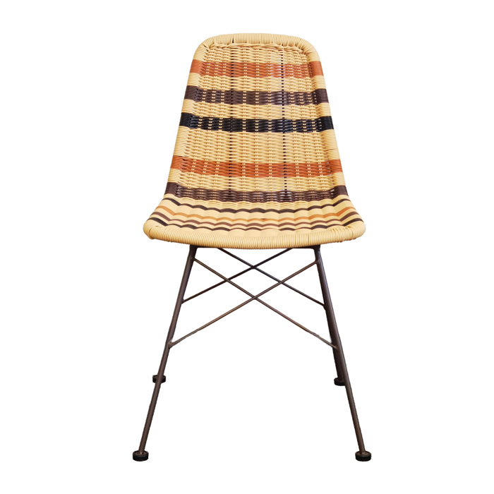Liberta-Maison Earthy Karekla Bez Ekai Mavro 44x57x81cm 53-0081