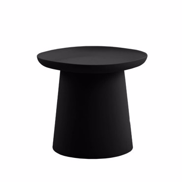Liberta - Maison PLATE Coffee Table Μαύρο 50x50x47.5cm 54-0022