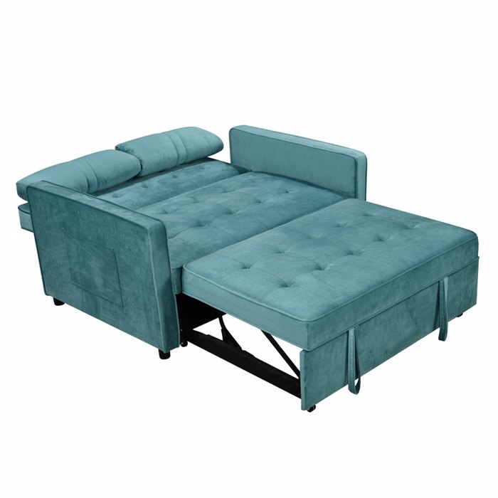 Liberta - Maison SOLUTION Dithesios Kanapes Krebati Petrol 133x94x87cm 70-0345