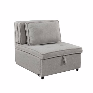 Liberta - Maison SLEEP Πολυθρόνα Κρεβάτι Γκρι 78x87x80cm 70-0346