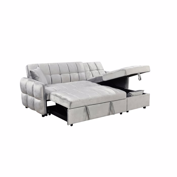 Liberta - Maison CROSSOVER Kanapes Krebati me Anastrepsimi Gnia Ggri Anoixto 213x145x83cm 70-0349
