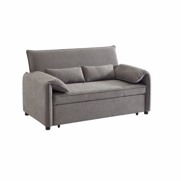 Liberta - Maison RUBIK Τριθέσιος Καναπές Κρεβάτι Γκρι 161x84x92cm 70-0351