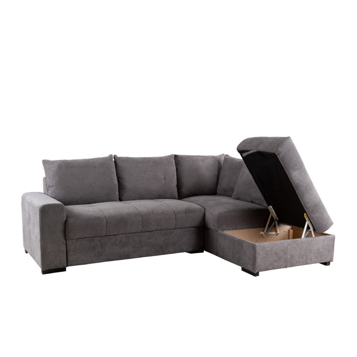 Liberta - Maison BILL Kanapes Krebati me Dexia Gnia Stone 241x173x94cm 70-0411