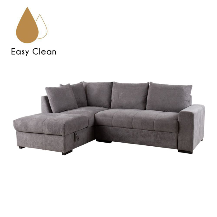 Liberta - Maison BILL Kanapes Krebati me Aristeri Gnia Stone 241x173x94cm 70-0414