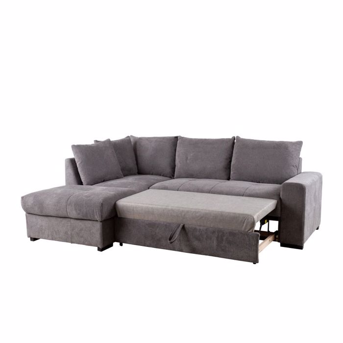 Liberta - Maison BILL Kanapes Krebati me Aristeri Gnia Stone 241x173x94cm 70-0414