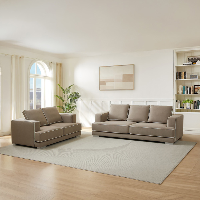Liberta - Maison MARE Trithesios Kanapes Mocca 231x100x91cm 70-0460