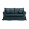 Liberta - Maison ASHLEY Dithesios Kanapes Ble me Aposuromeno Kalumma 173x85x95cm 71-0051