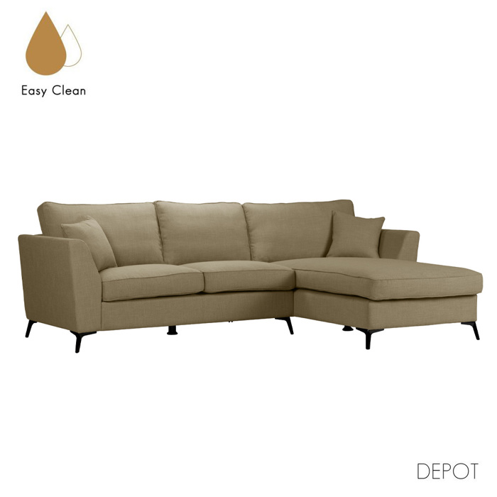 Liberta - Maison BOEL Kanapes Beige me Dexia Gnia 280x170x92cm 71-0160