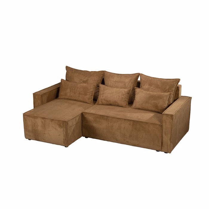 Liberta - Maison SAY Kanapes Krebati me Anastrepsimi Gnia Camel 238x148x92cm 71-0232