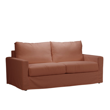 Liberta - Maison ITHAKI Τριθέσιος Καναπές Κρεβάτι Terracotta Scala 57 190x94x90cm 71-0376