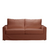 Liberta - Maison ITHAKI Trithesios Kanapes Krebati Terracotta Scala 57 190x94x90cm 71-0376
