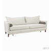 Liberta - Maison COMMODO Trithesios Kanapes Krebati Off White NEVE 02/Kafe NEVE 16 230x81x88cm 71-0434