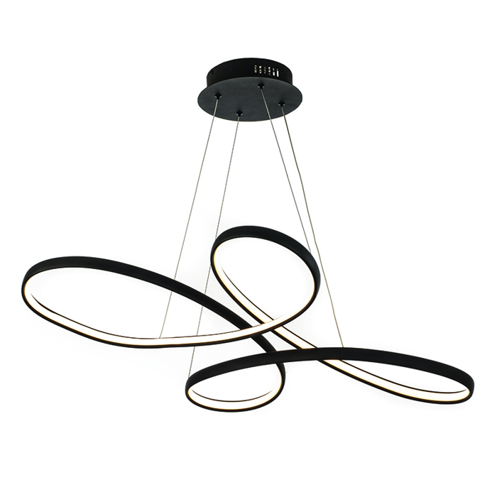 INLIGHT FOTISTIKO OROFIS LED ALOuMINIOu MAuRO 56W 4200Lm/3000K 6150