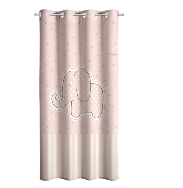 Saint Clair Paidiki Kourtina soft-touch Africa Pink 160x240