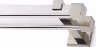 Σιδηρόδρομος διπλός T20 MADISON νίκελ σατινέ 