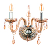 INLIGHT DIFOTI APLIKA TOIXOu GALINI ME KRuSTALLA E14 MELI 35x37.5cm 43391-2F