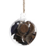 Inart Pot Pouri Aromatiko se Diafano Boukali me Fello 5.5X7X2 3-70-978-0008