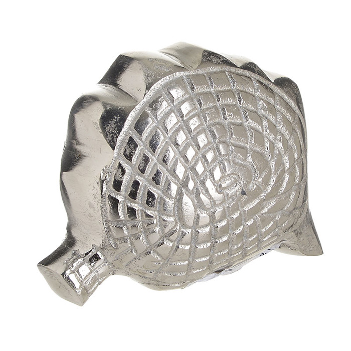Inart Diakosmitiko Koxuli Metalliko Asimi 14X8X10 4-70-357-0004