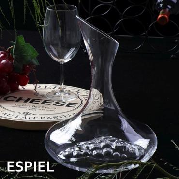 ΣΕΤ 5ΤΜΧ ΚΡΑΣΙΟΥ ΚΑΡΑΦΑ 2400CC & 4ΤΜΧ ΠΟΤΗΡΙΑ 550CC 93115 ESPIEL