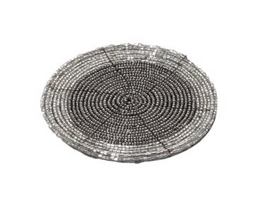 Σουβέρ Στρογγυλό Ασημί 10εκ YRA116K6 Espiel