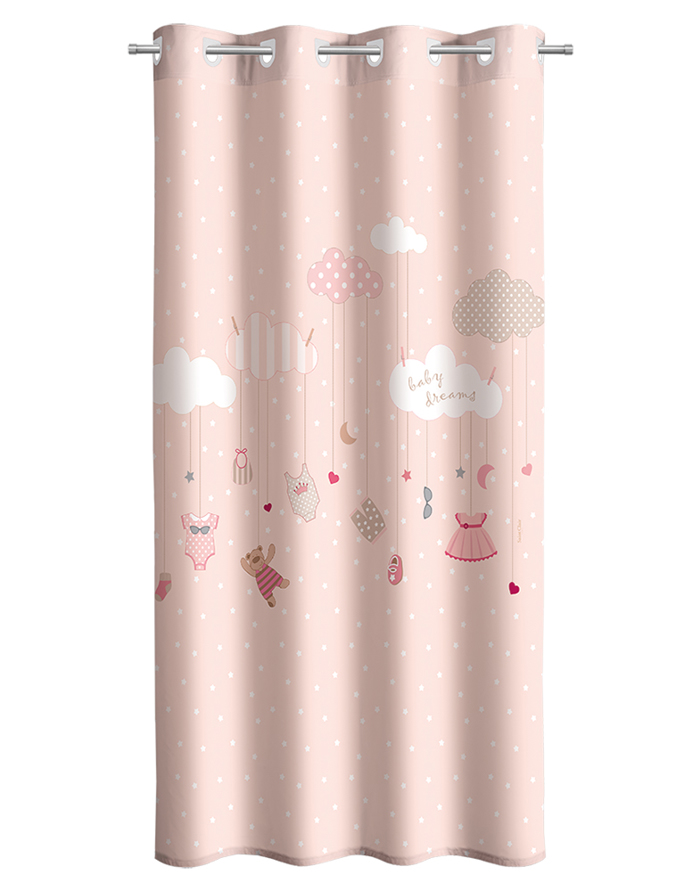 Saint Clair Paidiki Kourtina Soft-Touch Audrey 160x240
