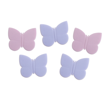 Dimitracas Σετ των 5 Μικρά Αντιολισθητικά Πατάκια Μπάνιου Ροζ/Μωβ 00265.012 Dimitracas Σετ των 5 Μικρά Αντιολισθητικά Πατάκια Μπάνιου Ροζ/Μωβ 00265.012